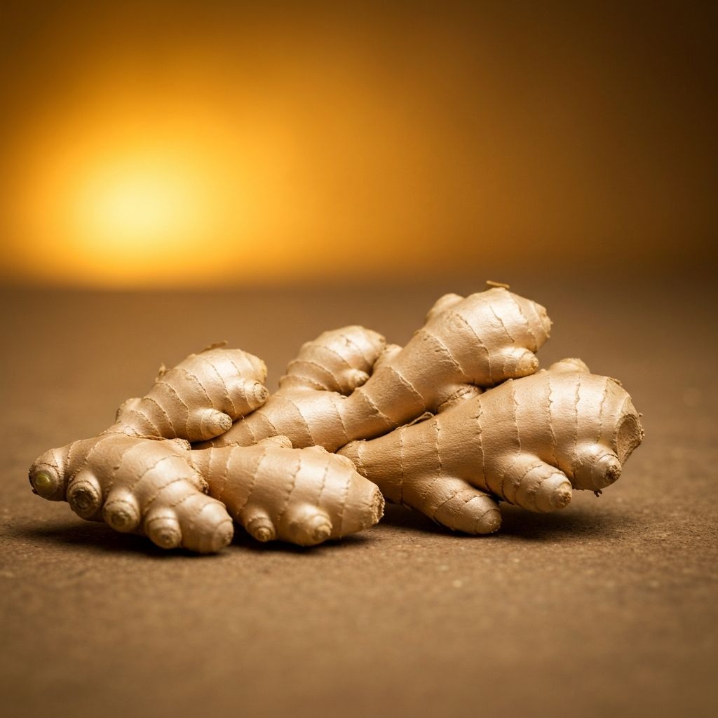 Fresh ginger root